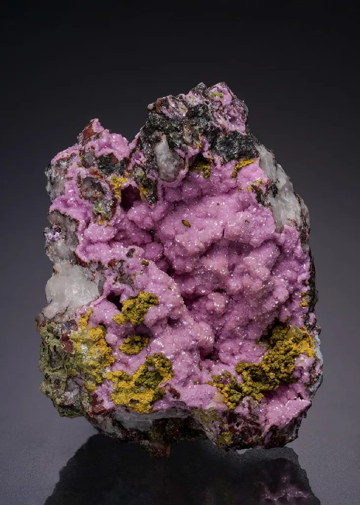 Calcite var. Cobaltoan Calcite image