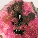 Calcite (Var: Cobaltoan Calcite), Malachite - image 2