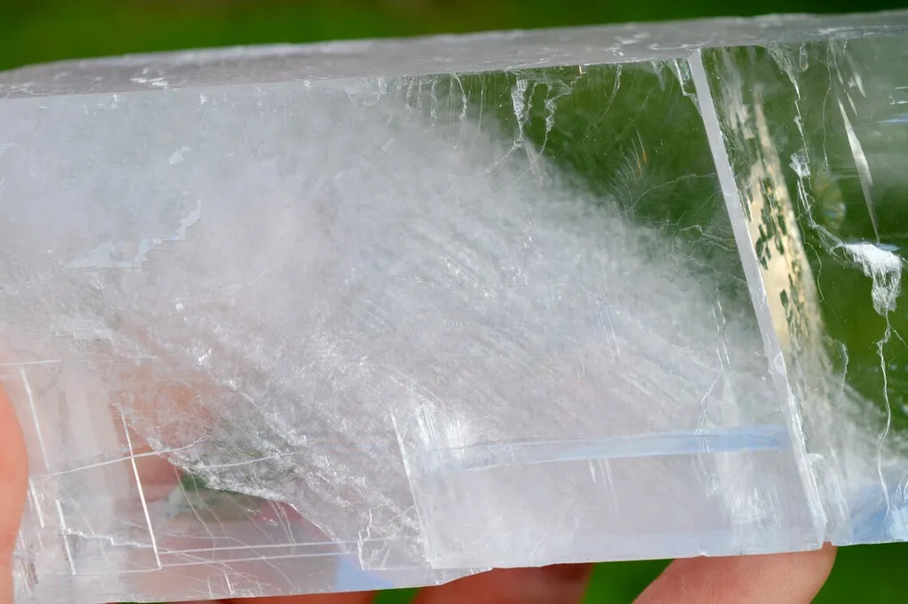 Calcite var. Iceland Spar 771 grams - Mahajanga Province, Madagascar - image 7
