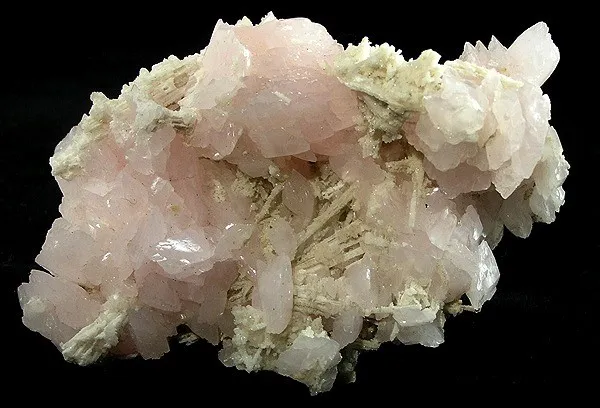 Calcite (Var: Manganoan Calcite), Aragonite image