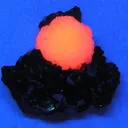 Calcite (Var: Manganoan Calcite), Manganite - image 2