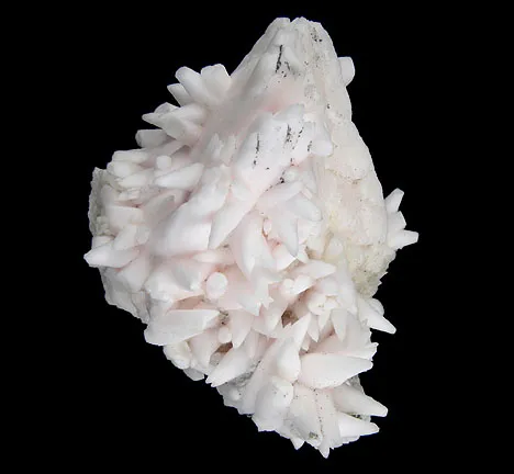 Calcite (Var: Manganoan Calcite), Tetrahedrite, Quartz image
