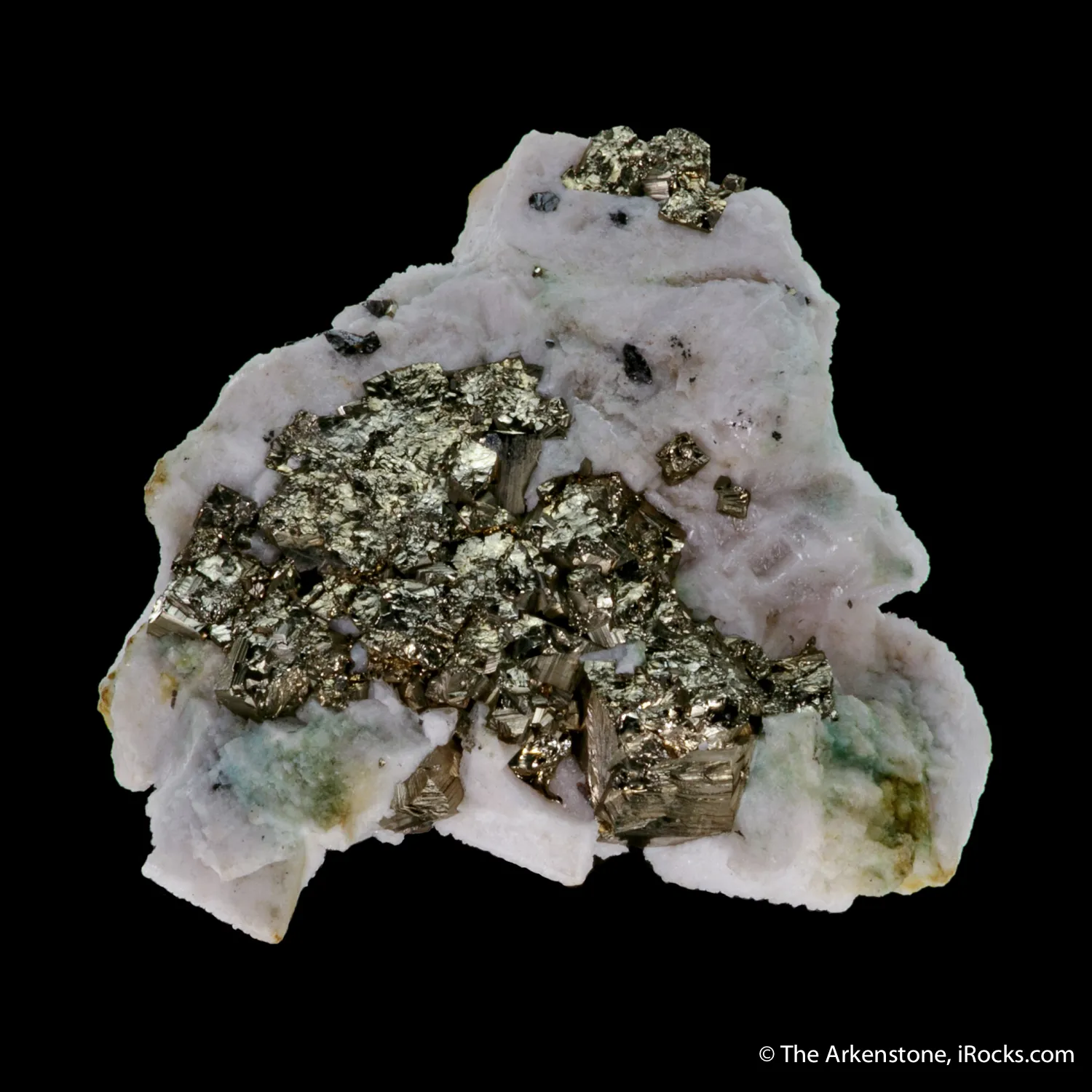 Calcite var. Manganoan & Pyrite - image 4