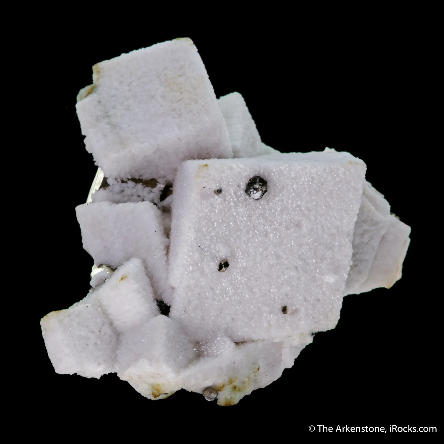Calcite var. Manganoan & Pyrite - image 3