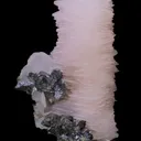 Calcite var Manganoan with Lollingite - image 3