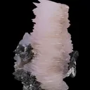 Calcite var Manganoan with Lollingite - image 2