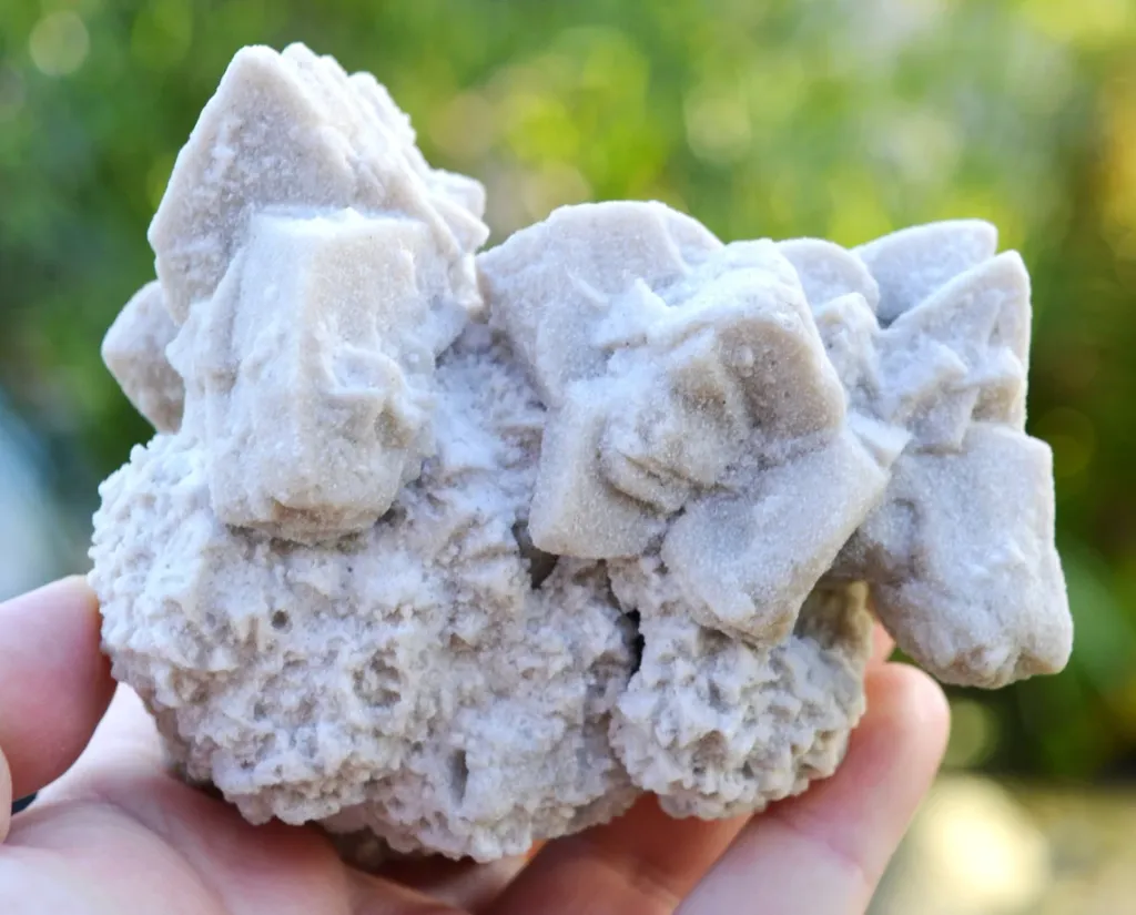 Calcite var sand-calcite & Gogotte - 712 grams - Fontainebleau, Seine-et-Marne, France image