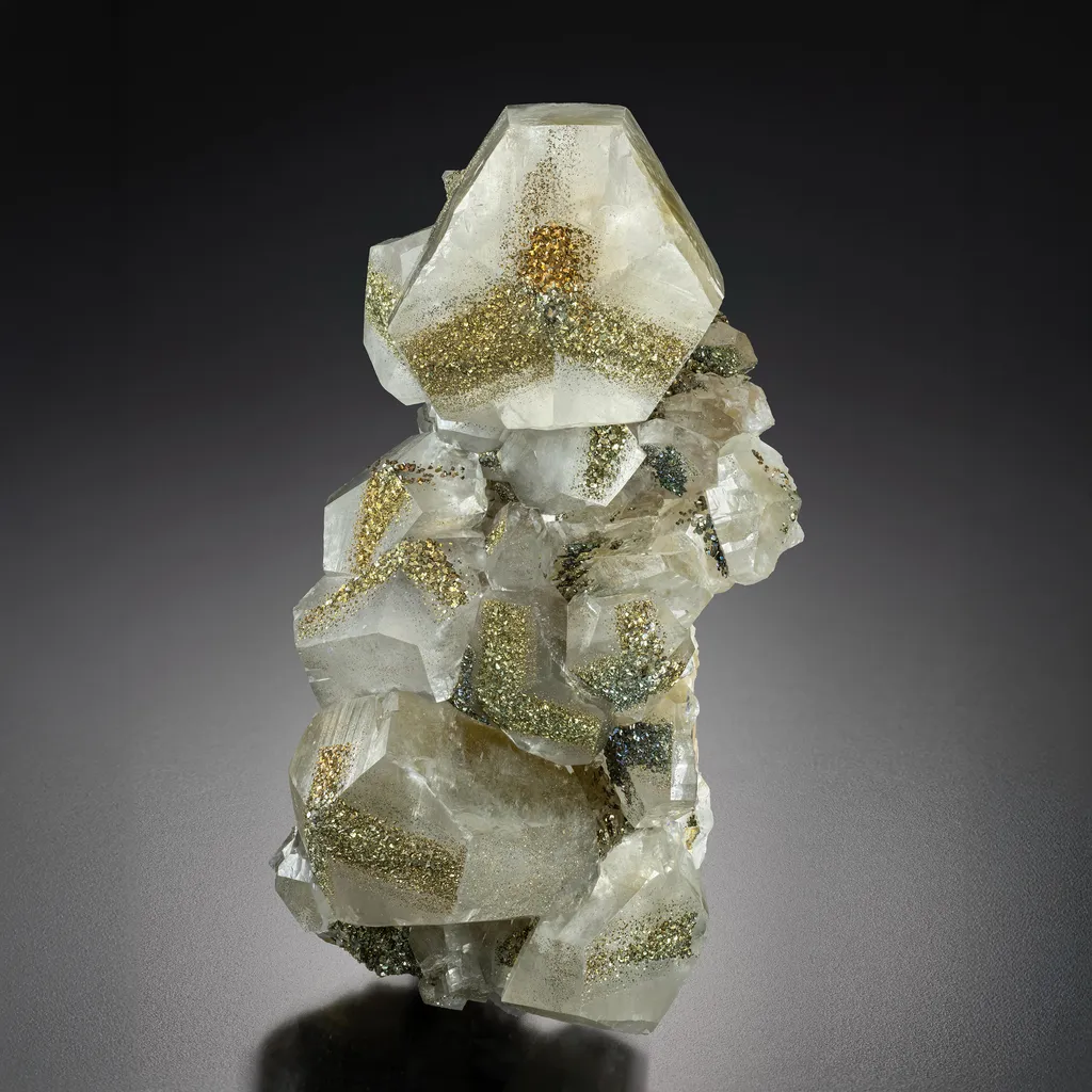 Calcite w/ Chalcopyrite image