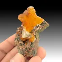 Calcite with Adularia, Epidote - image 1