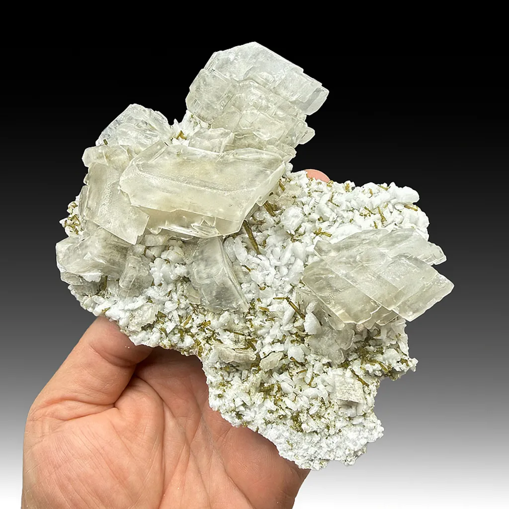 Calcite with Albite, Epidote