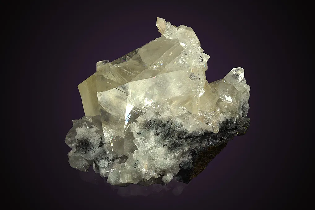 Calcite with Apophyllite and Stilbite - image 5