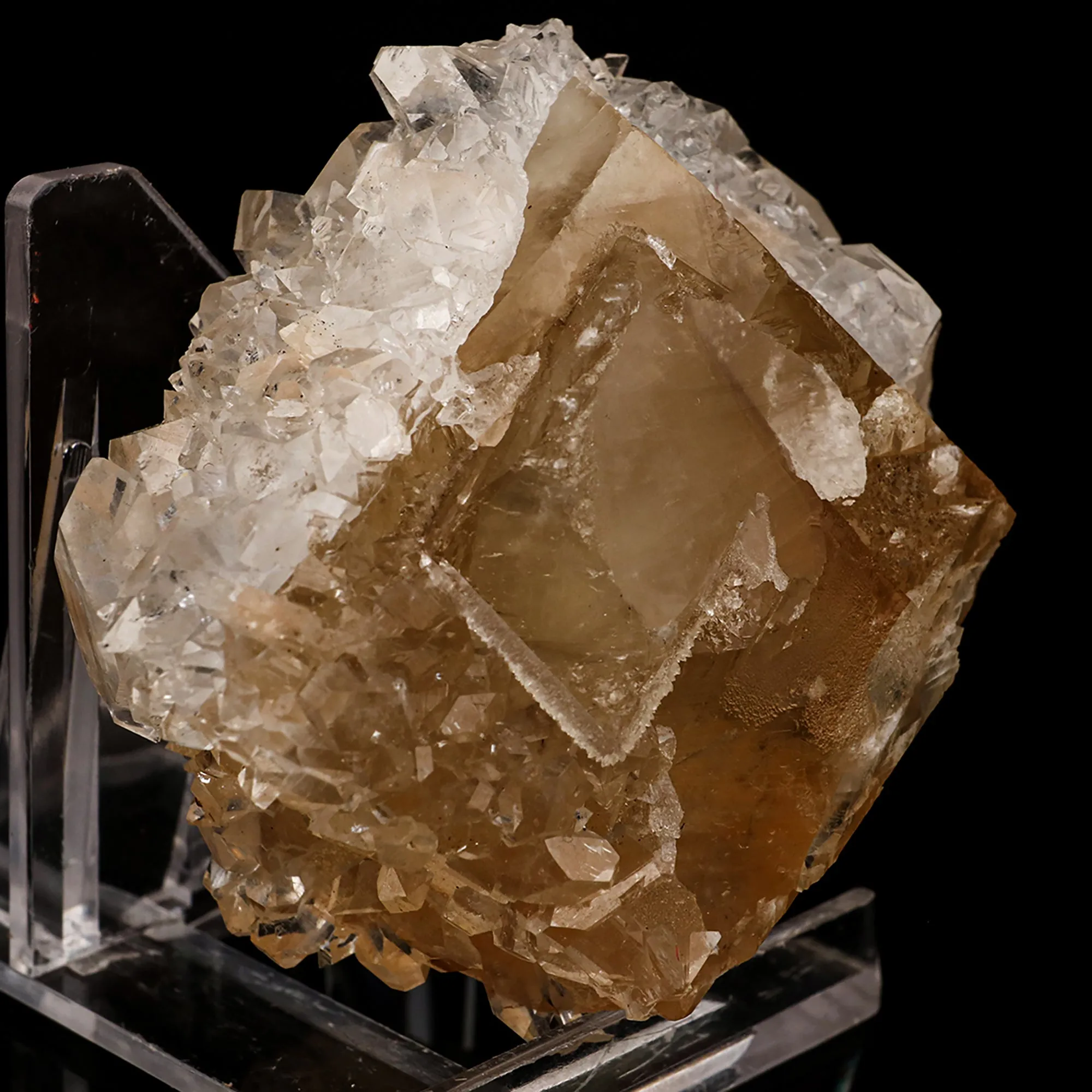 Calcite with Apophyllite  Natural Mineral Specimen - image 3