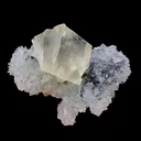Calcite with Apophyllite on Heuladnite - image 1