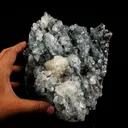 Calcite with Apophyllite Self Standing Natural Mineral Specimen - image 4