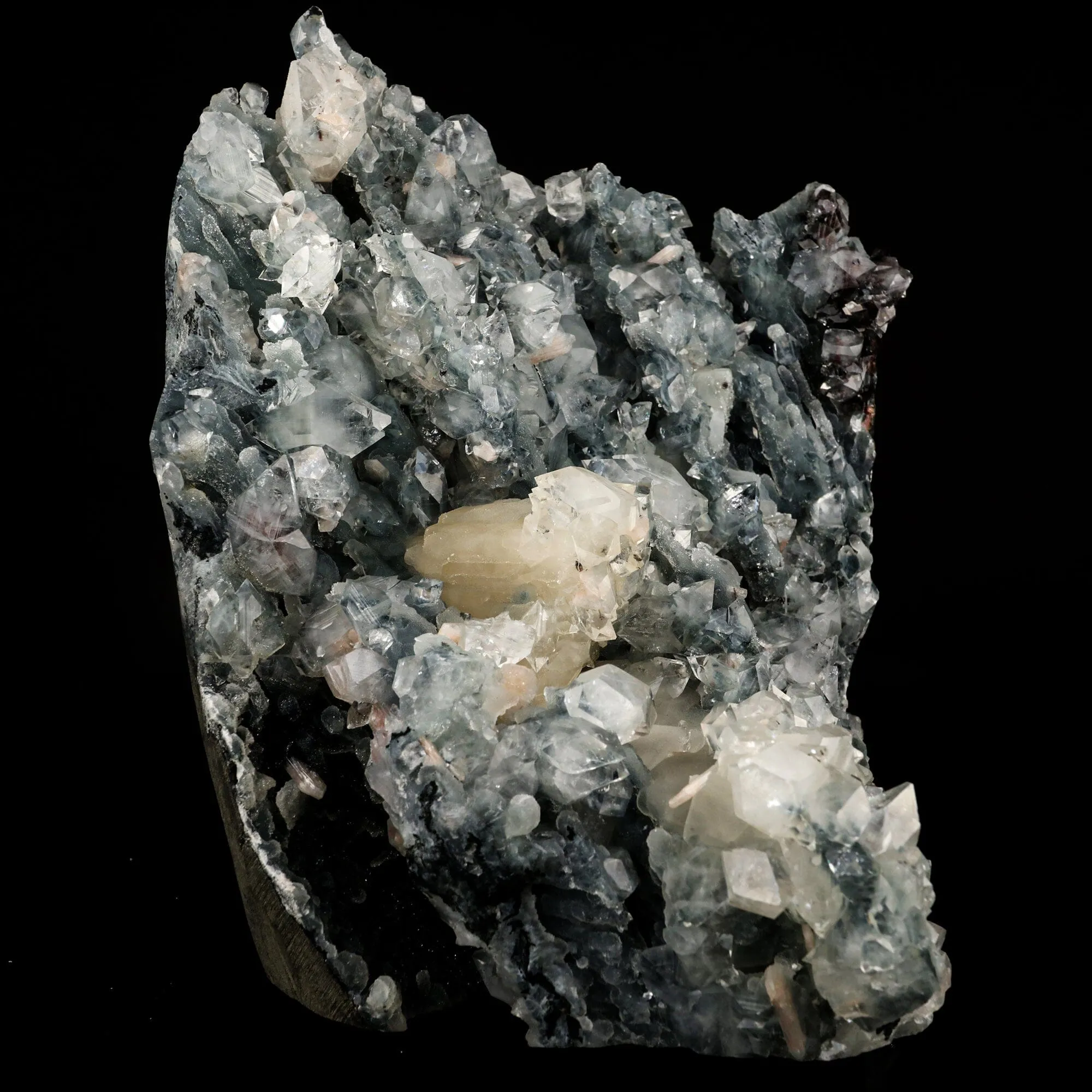 Calcite with Apophyllite Self Standing Natural Mineral Specimen - image 3