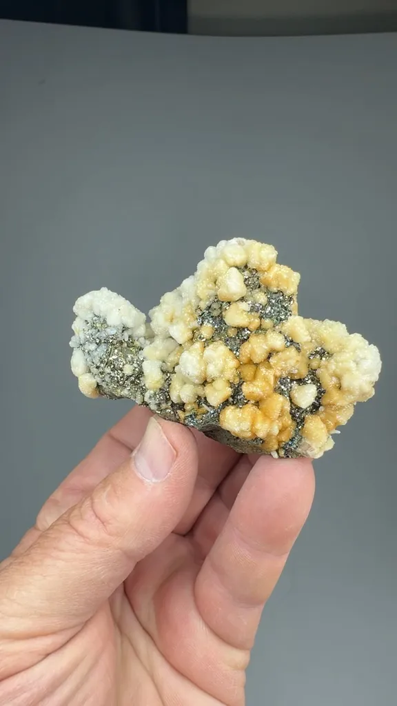 Calcite with Arsenopyrite on Pyrite after Pyrrhotite - image 2