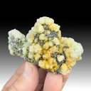 Calcite with Arsenopyrite on Pyrite after Pyrrhotite - image 1