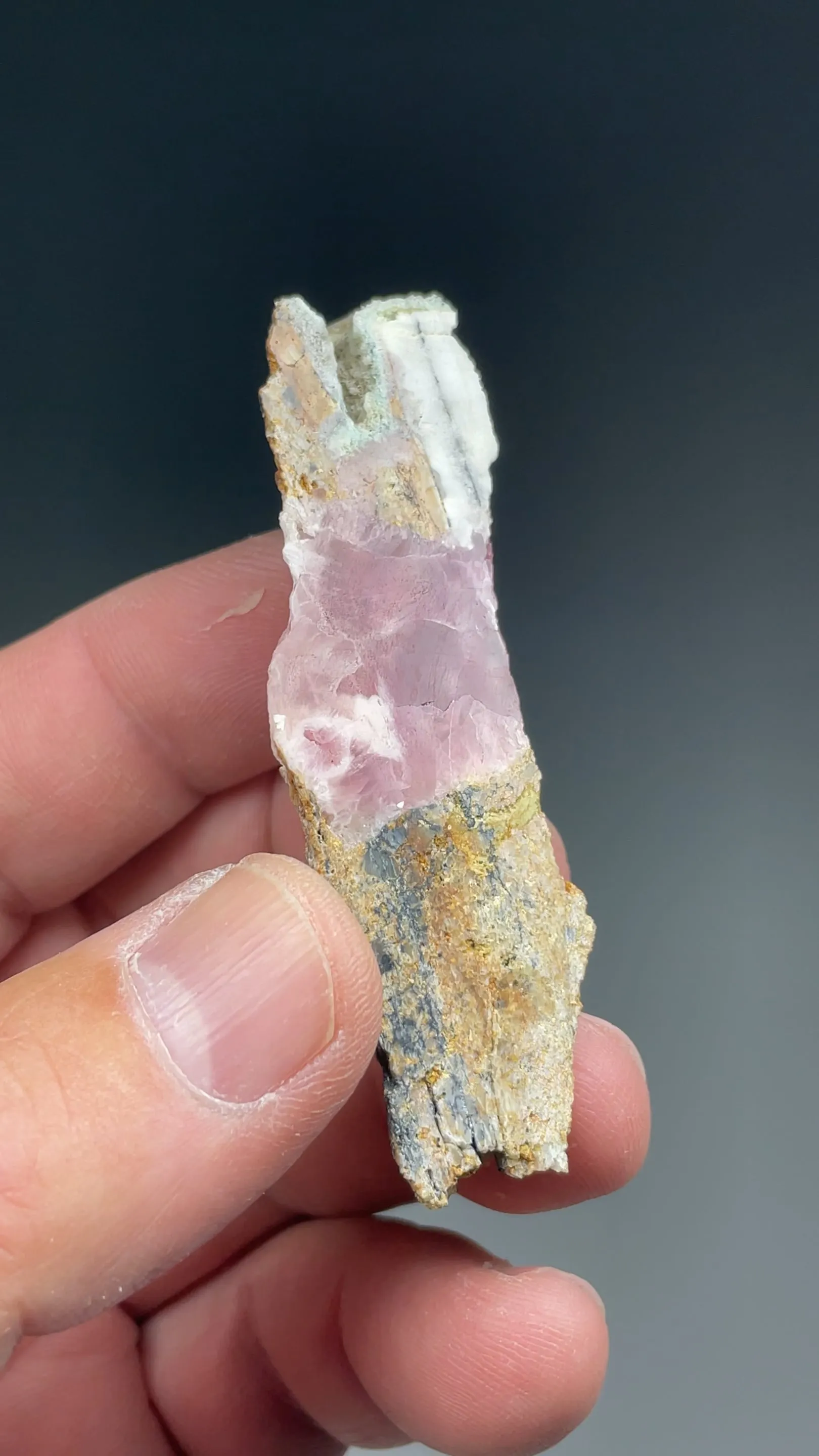 Calcite with Aurichalcite - image 2