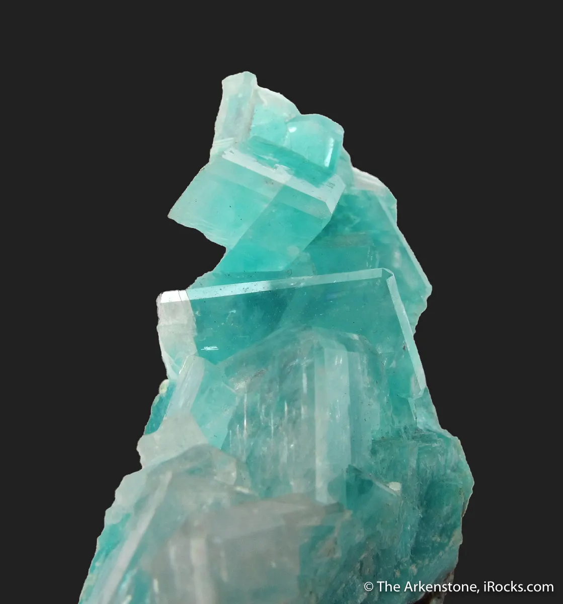 Calcite with Aurichalcite inclusions - image 4