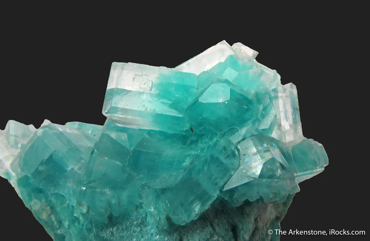 Calcite with Aurichalcite inclusions - image 5