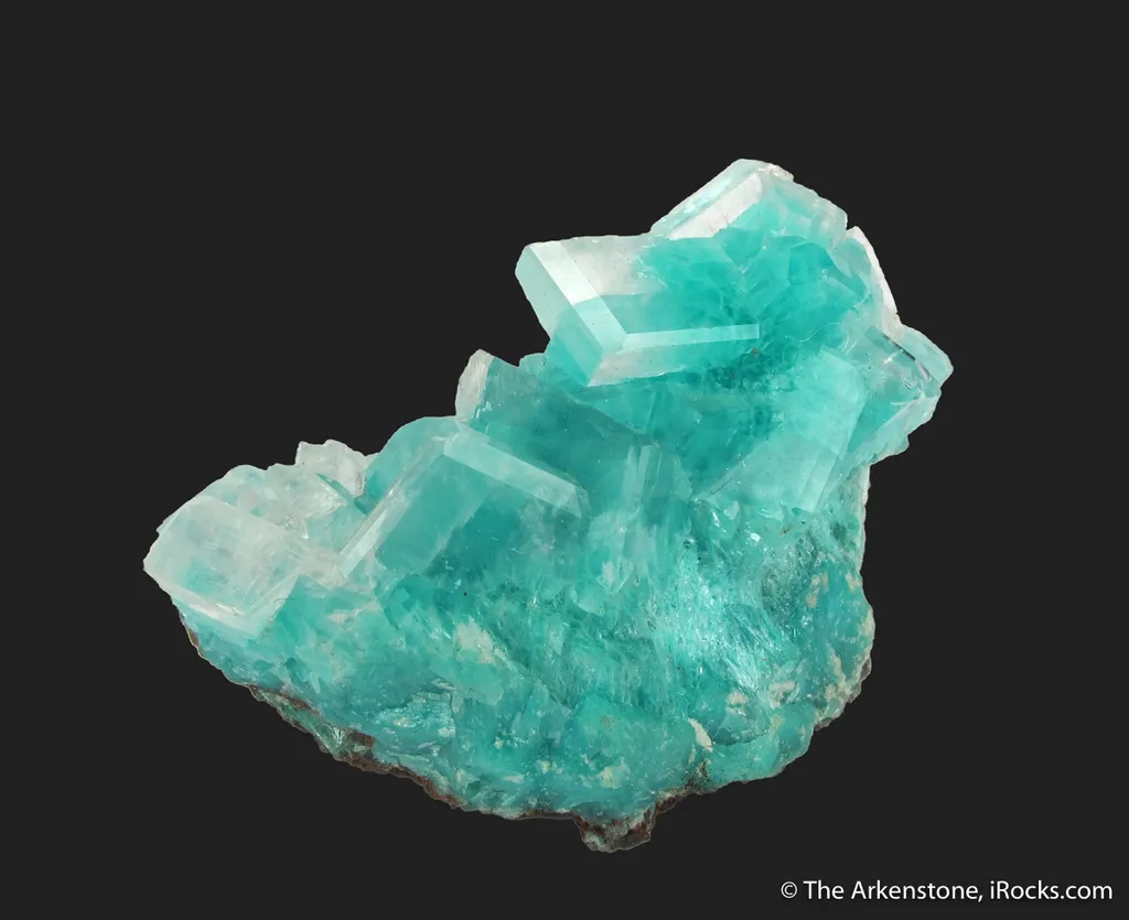 Calcite with Aurichalcite inclusions - image 2