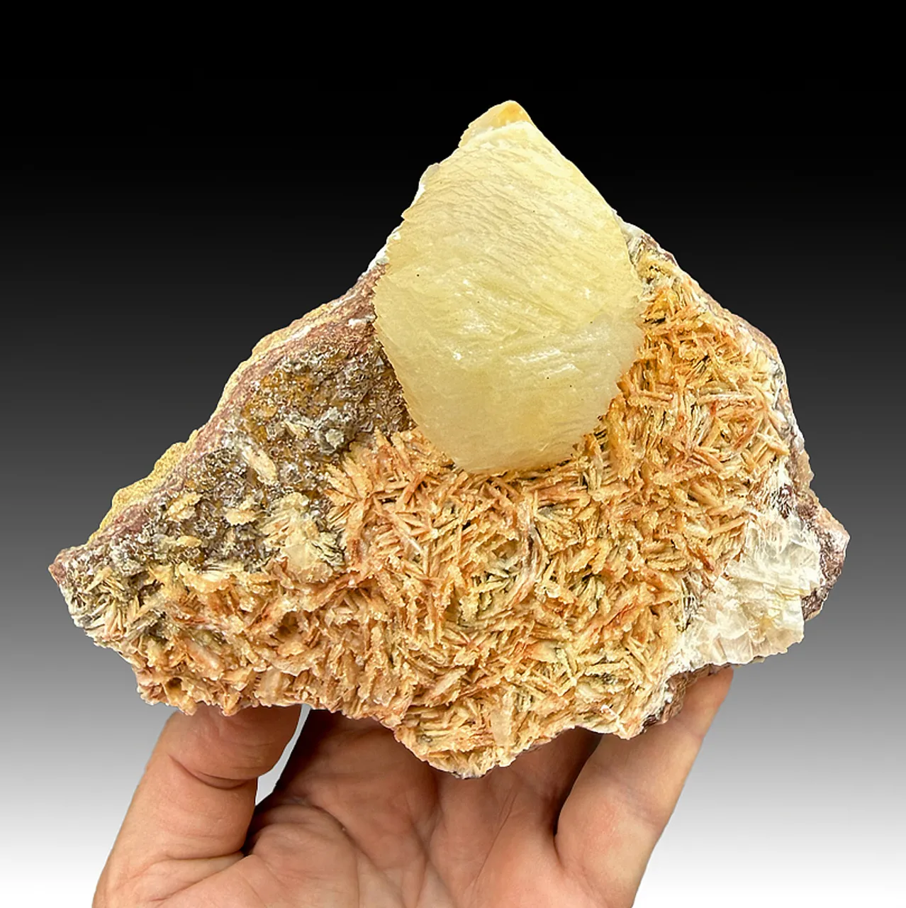 Calcite with Barite - image 1