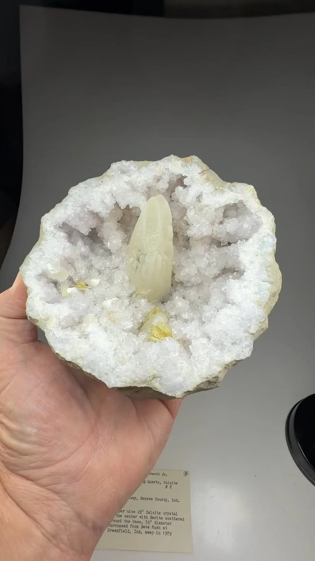 Calcite with Barite, Quartz - image 3