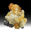Calcite with Barite, Sphalerite - image 1
