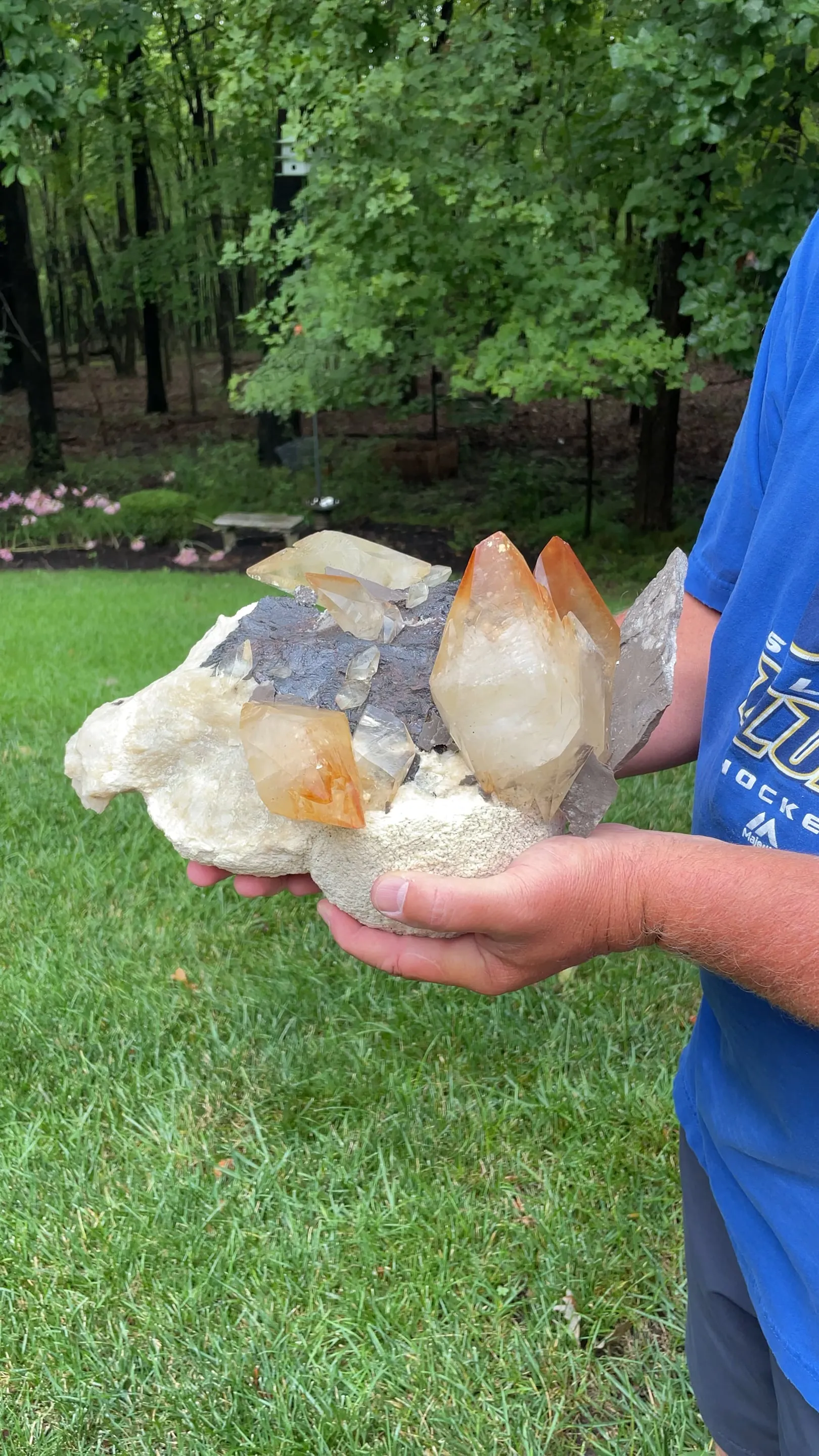 Calcite with Barite, Sphalerite - image 2