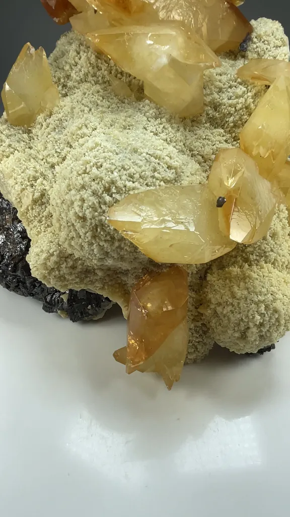 Calcite with Barite, Sphalerite - image 2