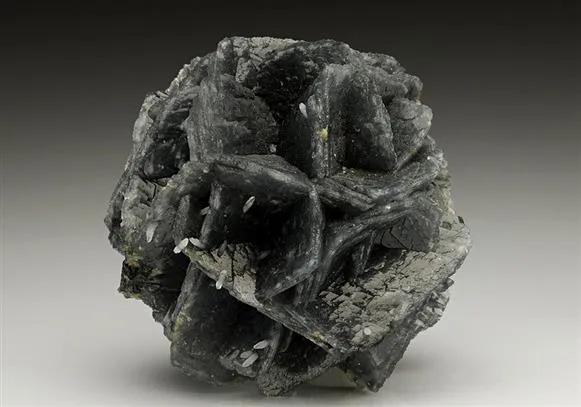 Calcite with Boulangerite inclusions image