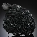 Calcite with Boulangerite inclusions Quartz and Tetrahedrite - image 1