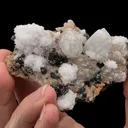 Calcite with Braunite and OYELITE - image 2