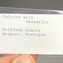 Calcite with Celestine - image 2