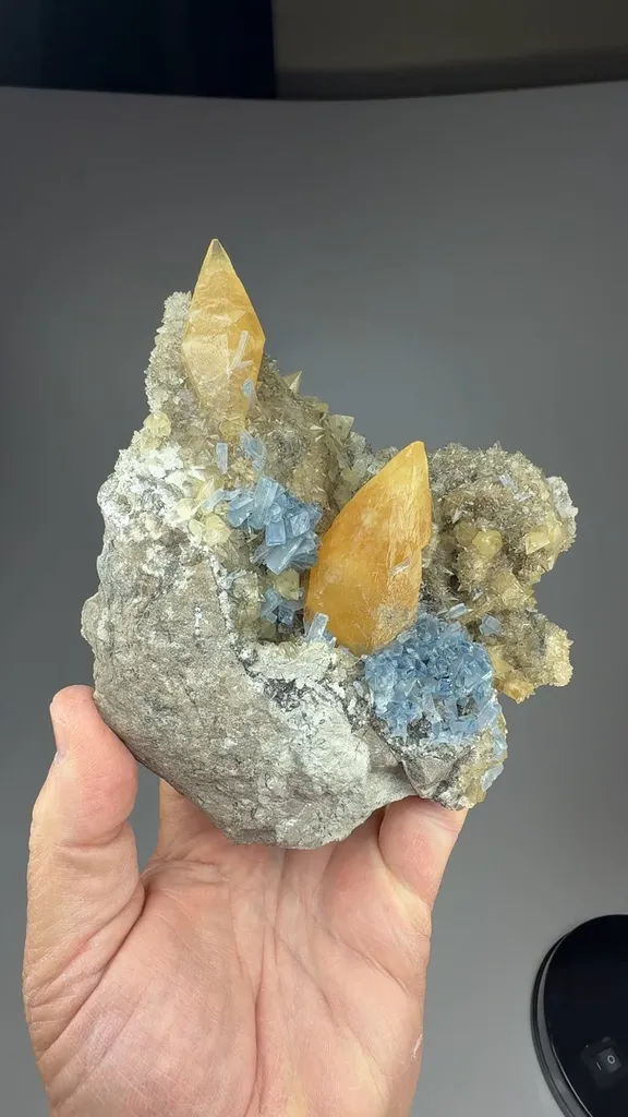 Calcite with Celestine - image 2