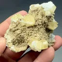 Calcite with Celestine, Fluorite - image 2