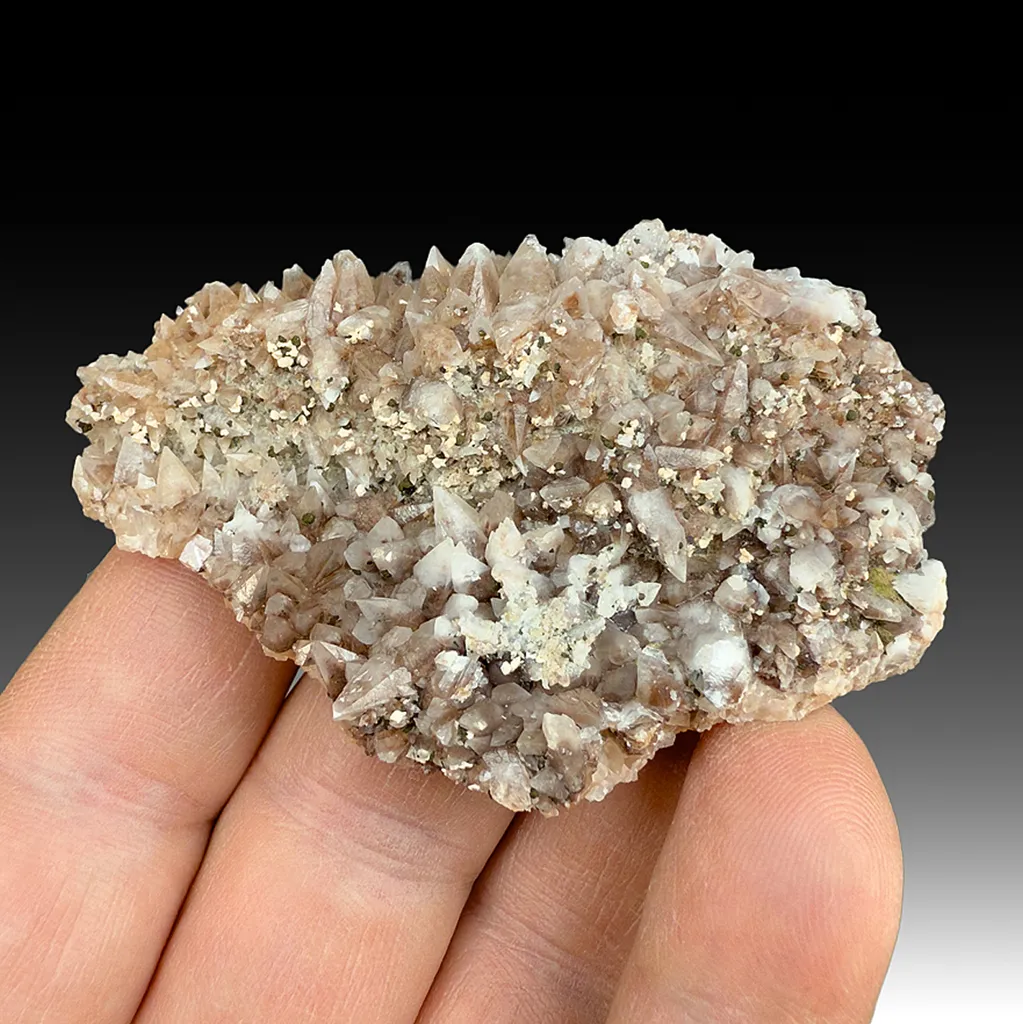 Calcite with Chalcocite, Barite image