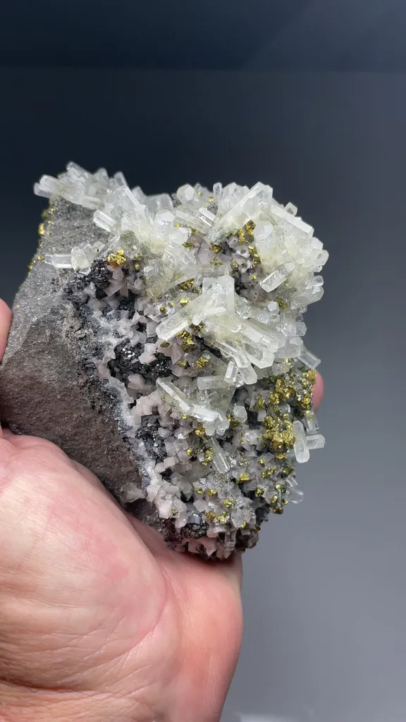 Calcite with Chalcopyrite - image 2