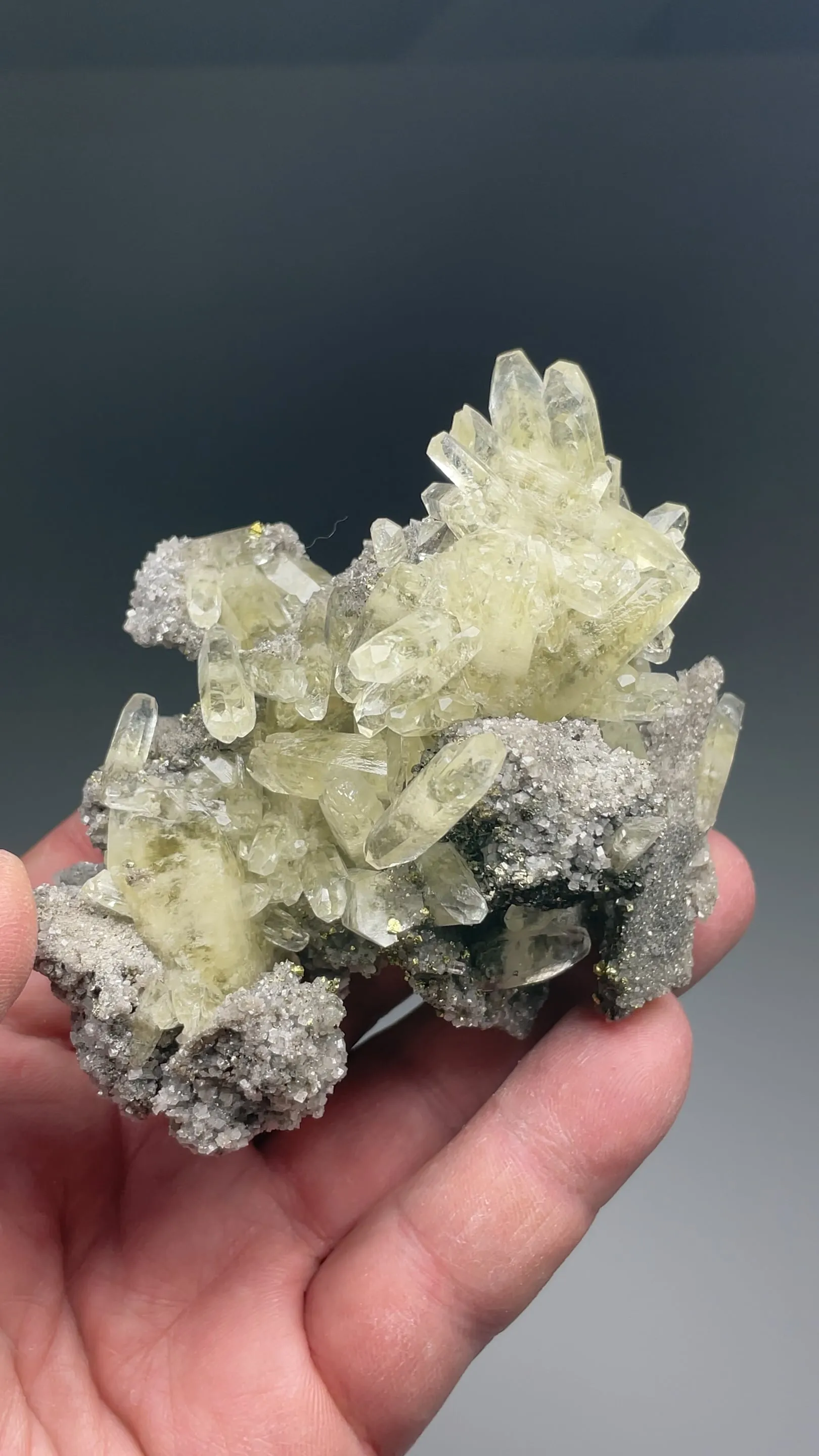 Calcite with Chalcopyrite - image 2