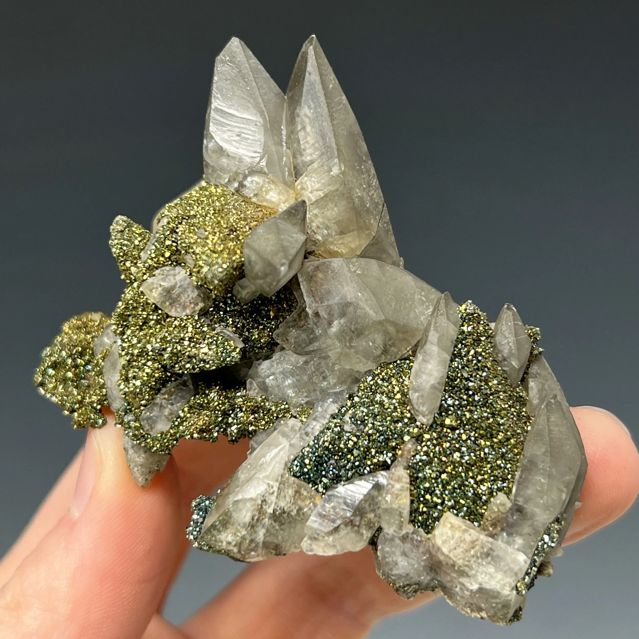 Calcite with Chalcopyrite - image 1