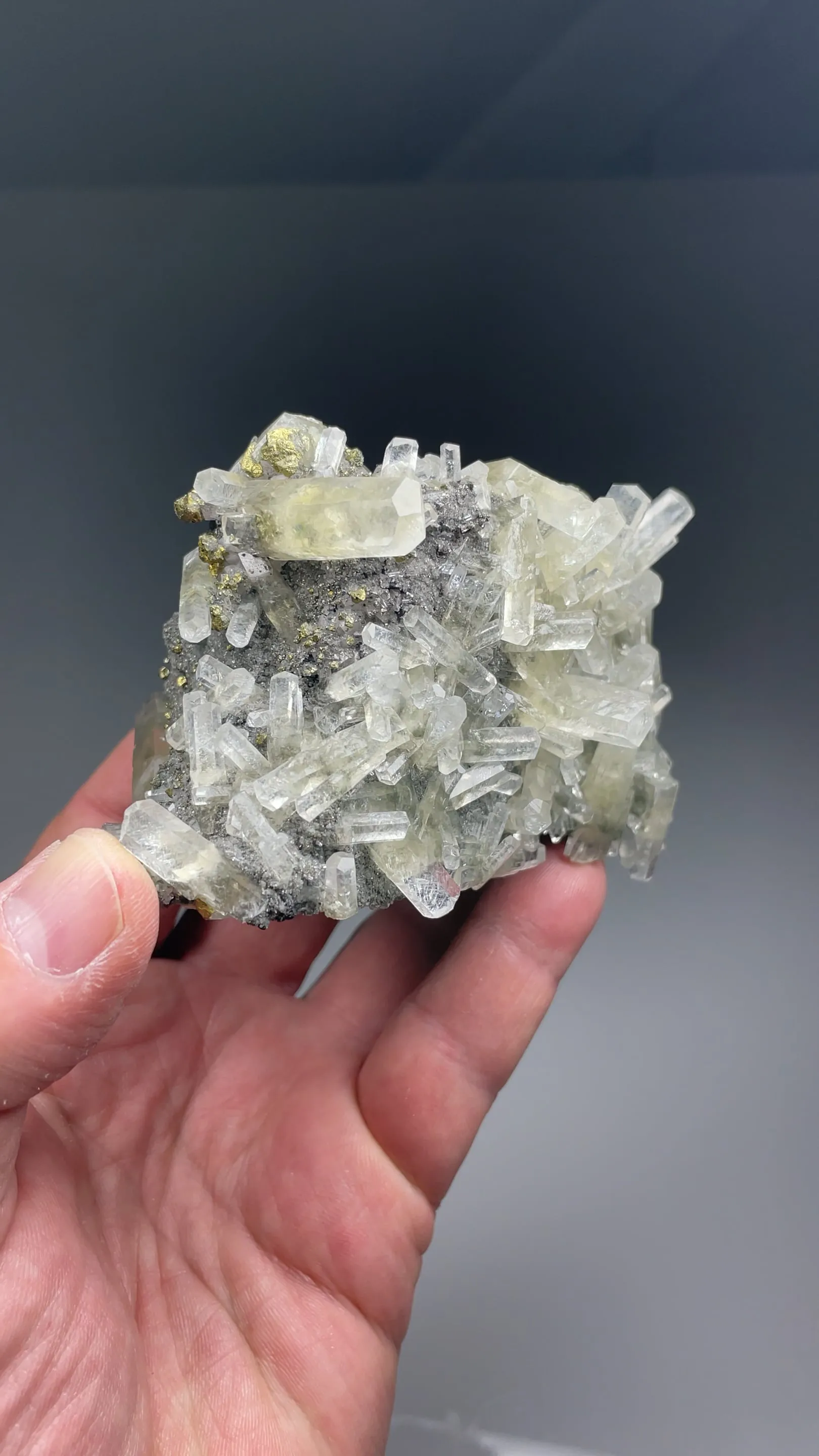Calcite with Chalcopyrite - image 2