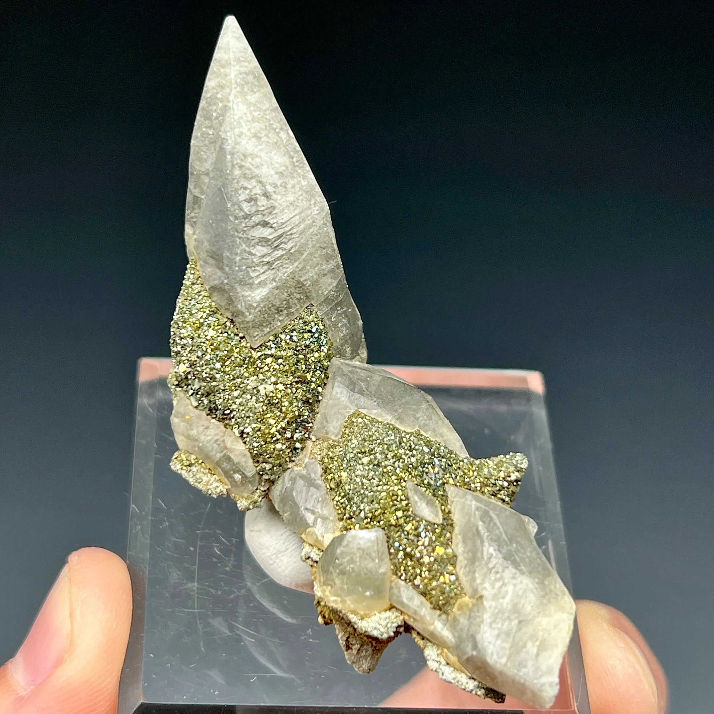 Calcite with Chalcopyrite - image 1