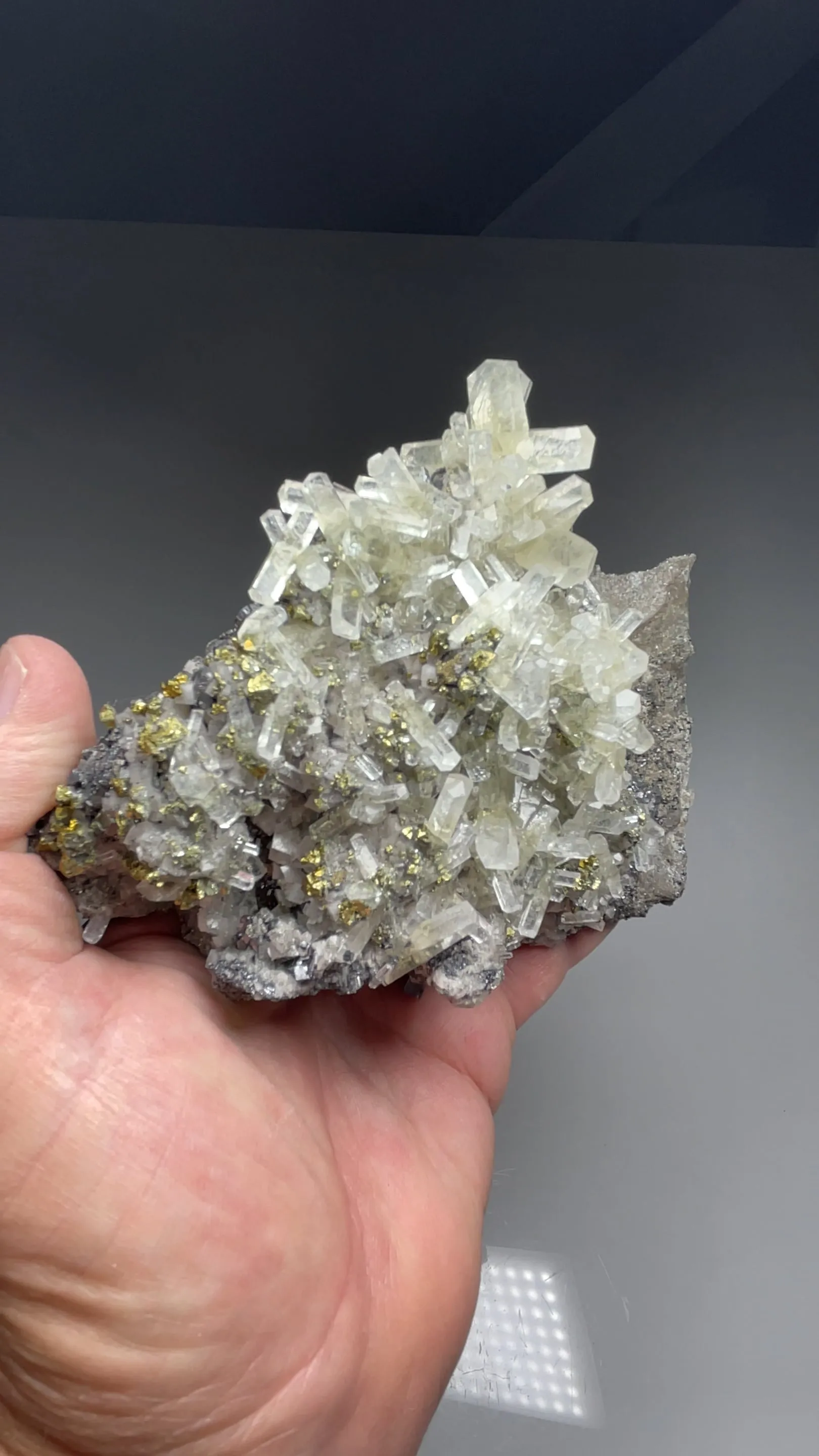 Calcite with Chalcopyrite - image 2