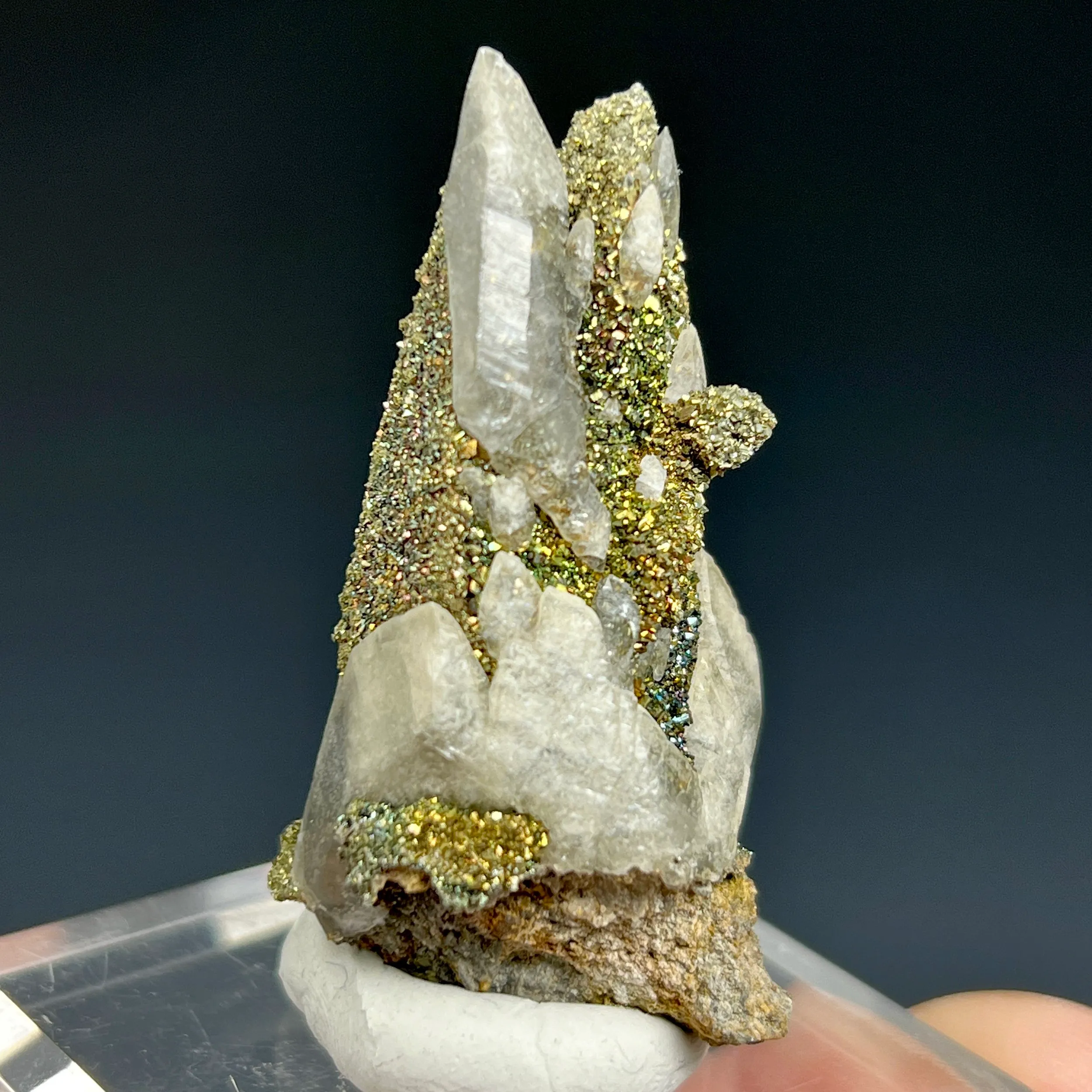 Calcite with Chalcopyrite - image 2