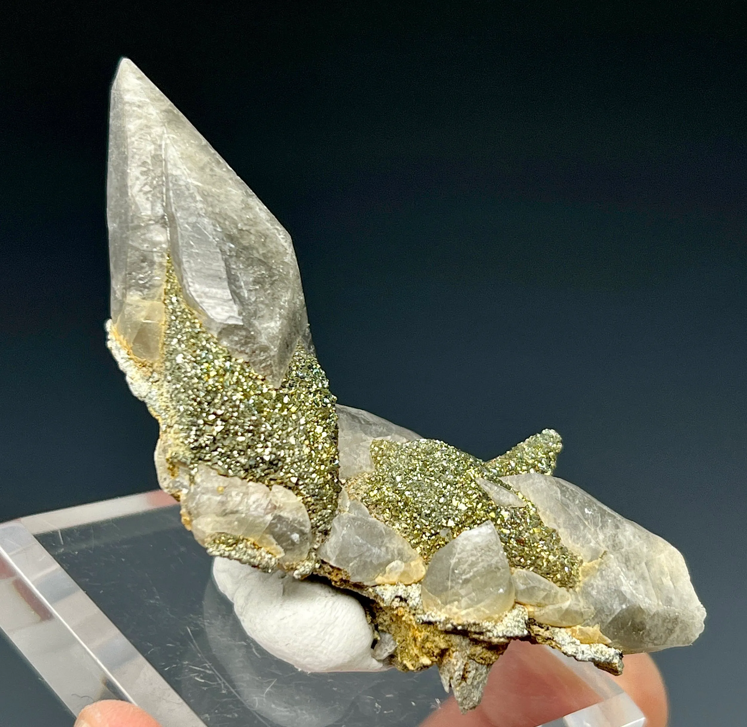Calcite with Chalcopyrite - image 2