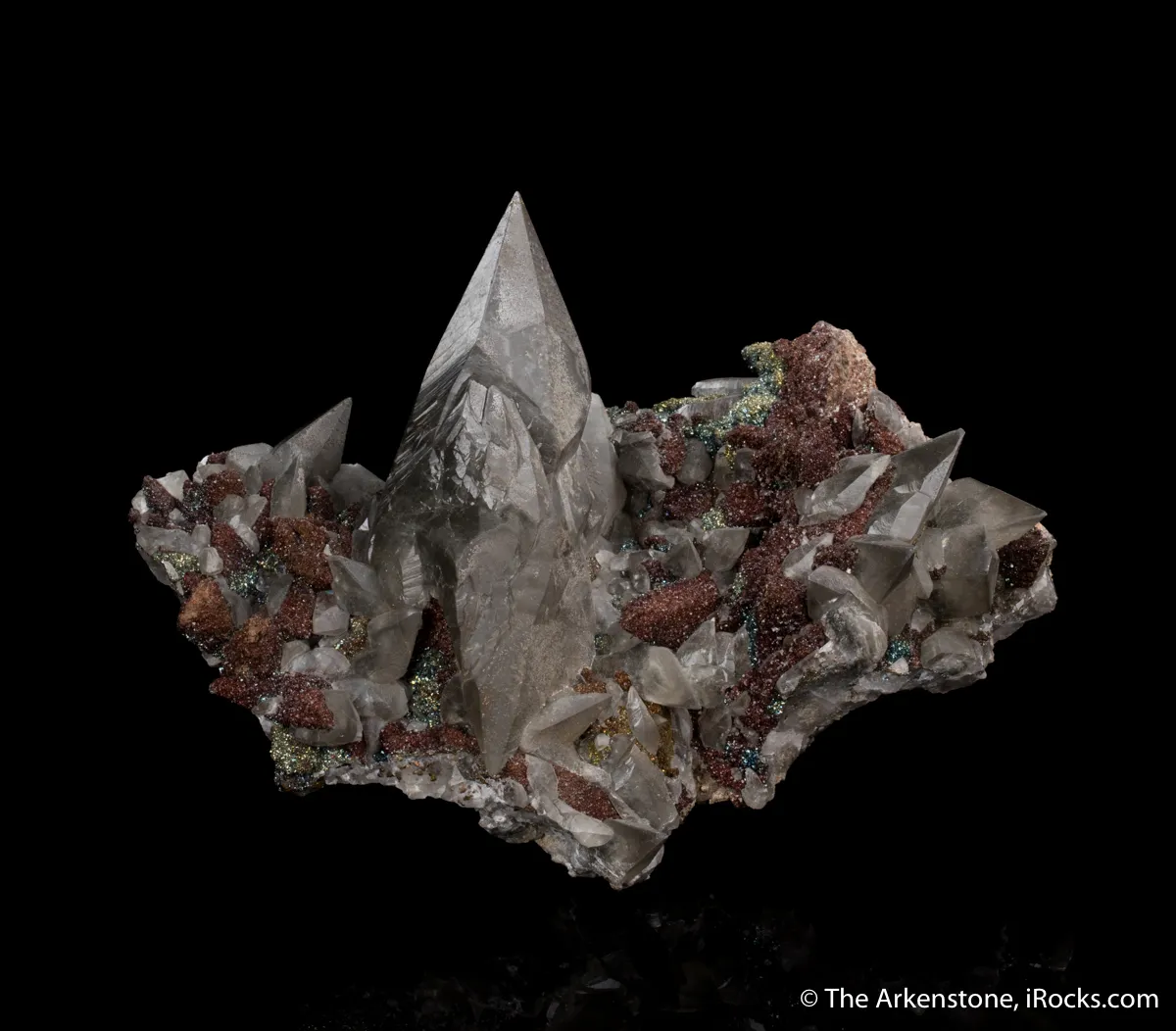 Calcite with Chalcopyrite - image 1