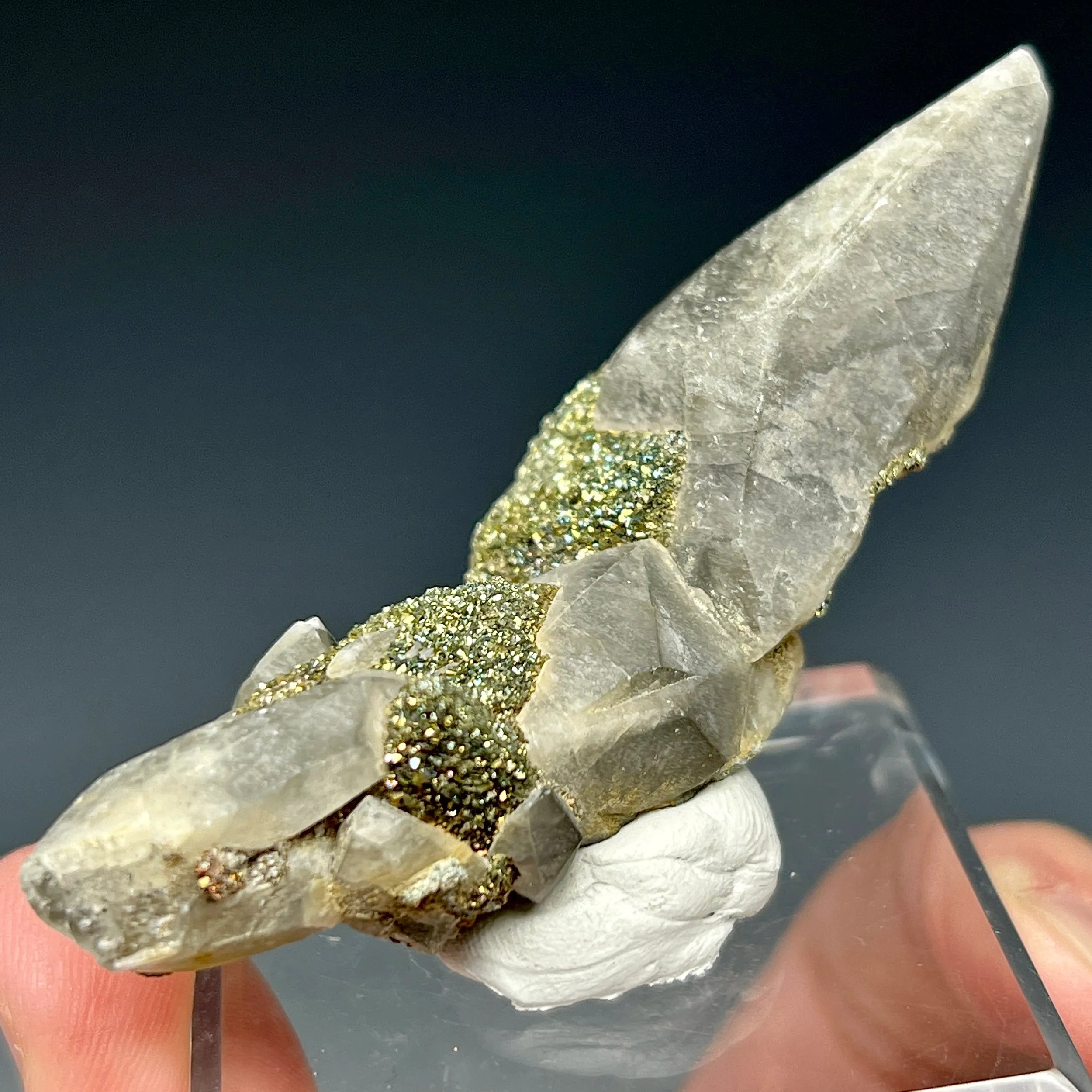 Calcite with Chalcopyrite - image 3