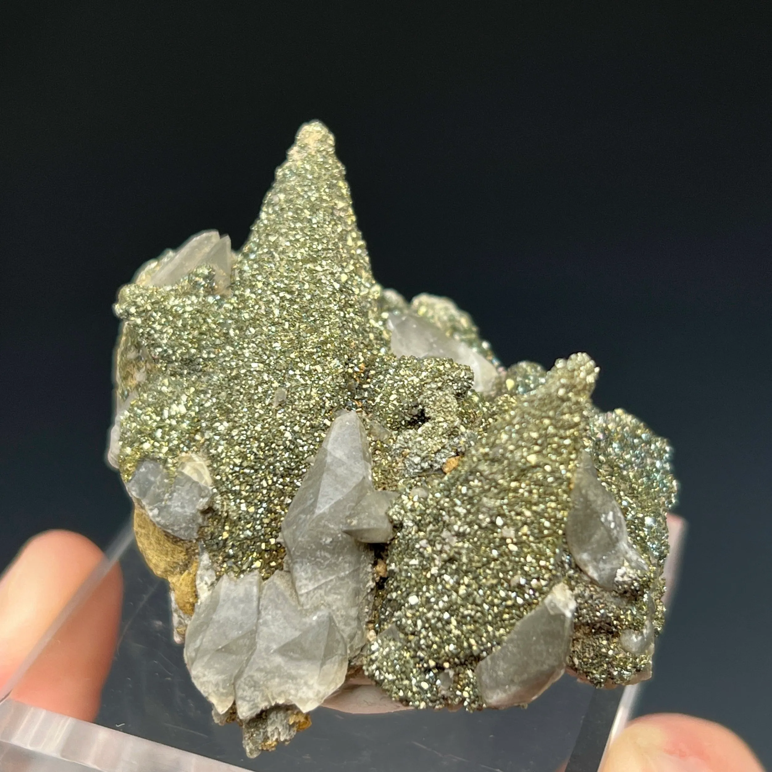 Calcite with Chalcopyrite - image 2