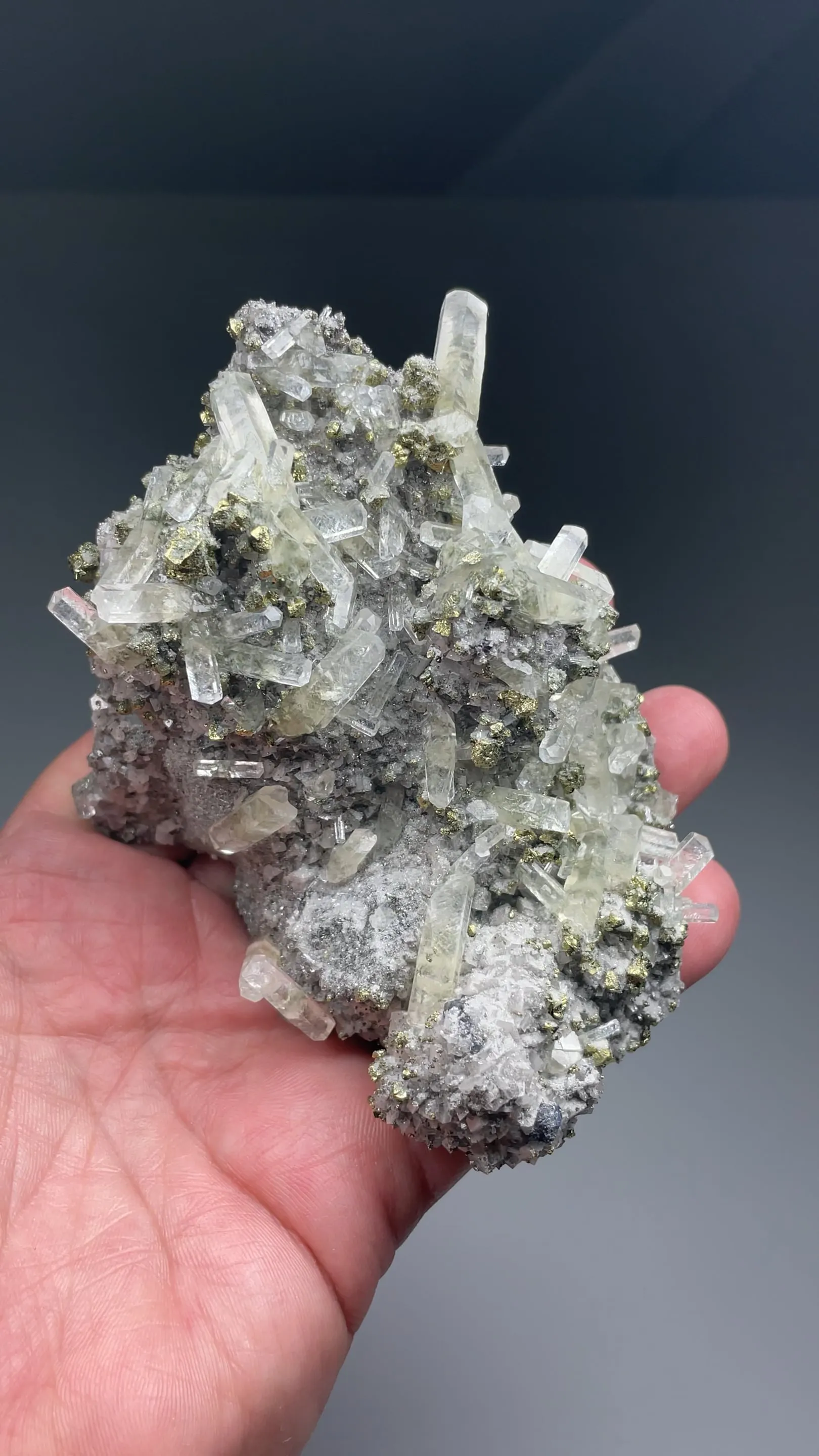 Calcite with Chalcopyrite - image 2