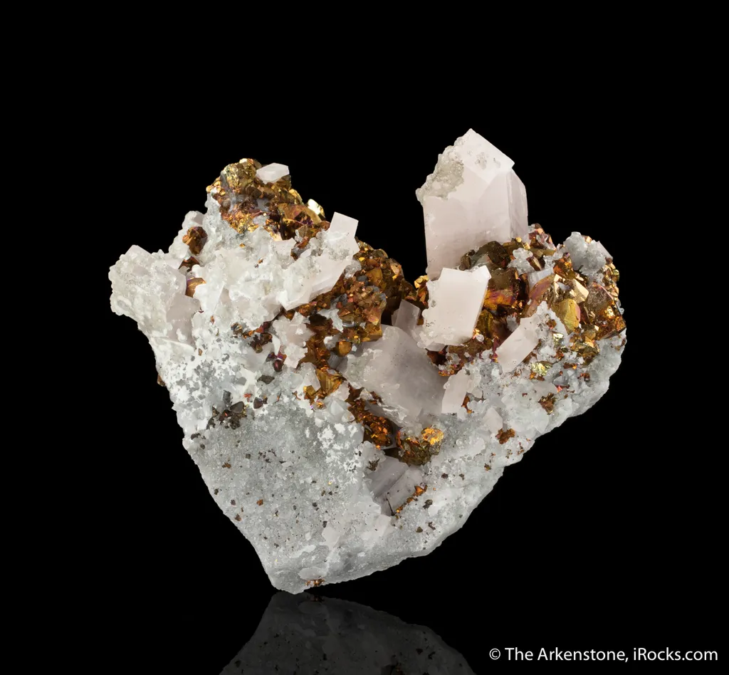 Calcite with Chalcopyrite - image 3